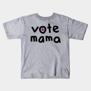 Vote Mama Feminism Design Kids T-Shirt